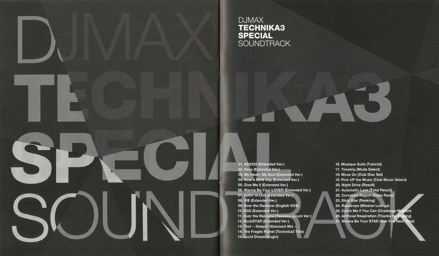 DJMAX TECHNIKA 3 ORIGINAL SOUNDTRACK [Limited Edition] (2011